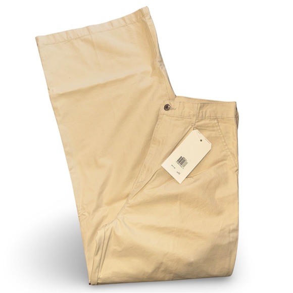 Levi’s Premium High Loose Pleated Twill Pant in Semolina Natural 28” x 32” - Picture 7 of 13